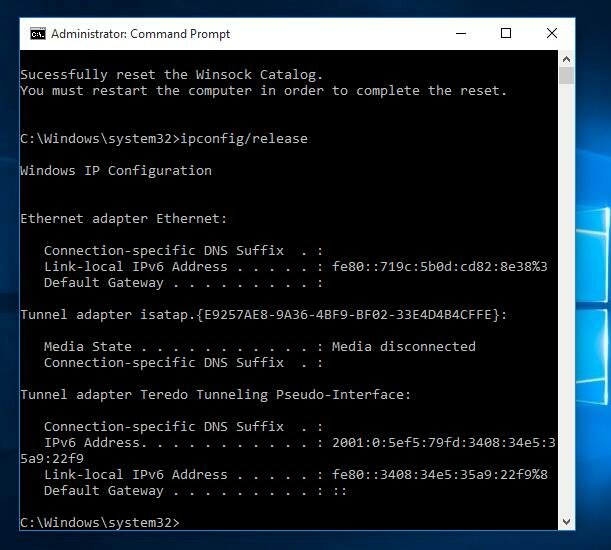 dns probe finished no internet windows 8